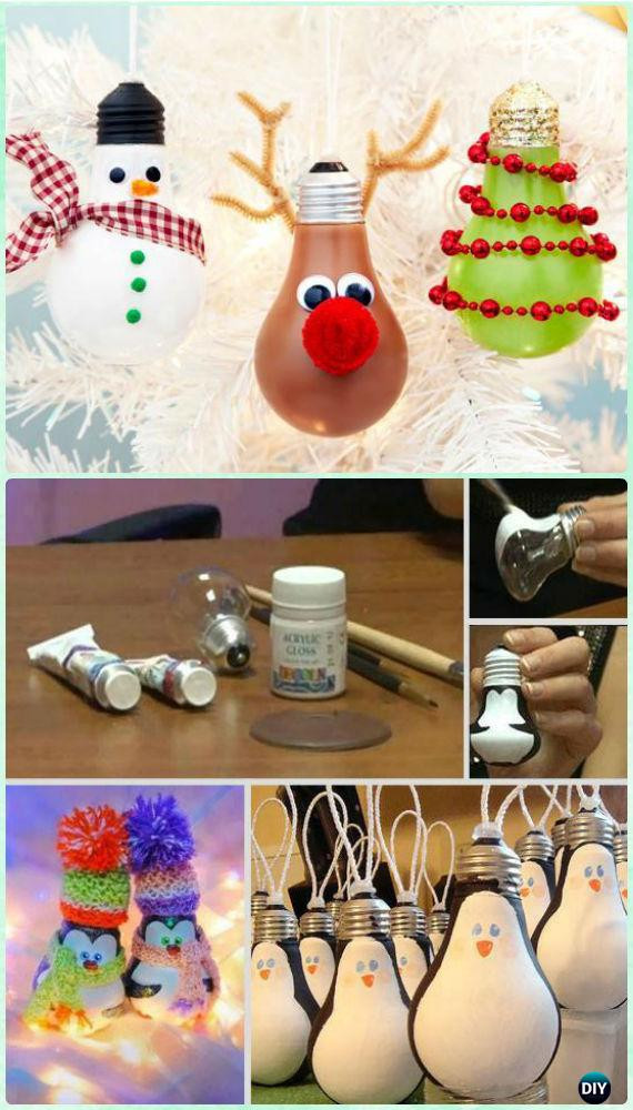 Christmas Ornaments DIY Kids
 20 Easy DIY Christmas Ornament Craft Ideas For Kids to Make