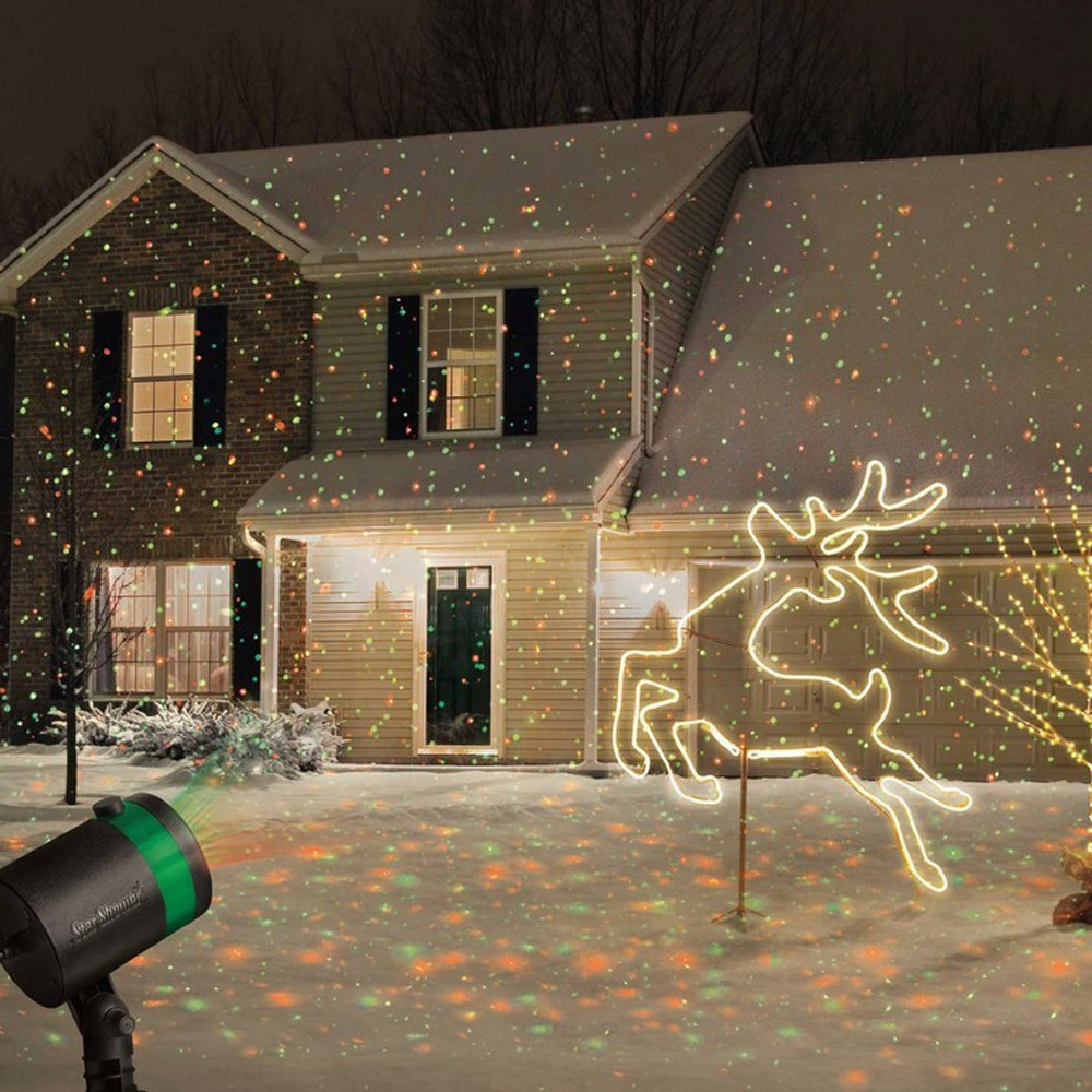 Christmas Outdoor Light Projection
 Outdoor Laser Projector Sky Star Spotlight Showers
