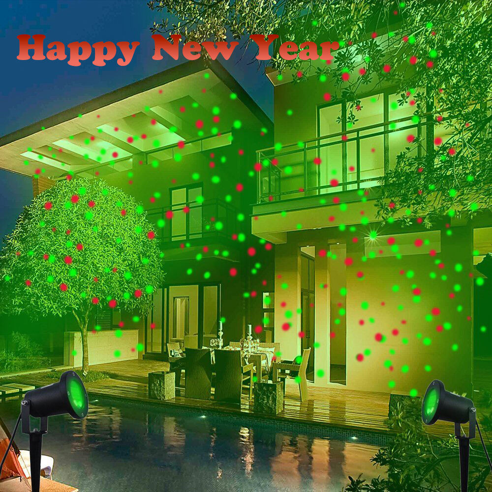 Christmas Outdoor Light Projection
 New Waterproof Outdoor Christmas Lights Laser Projector