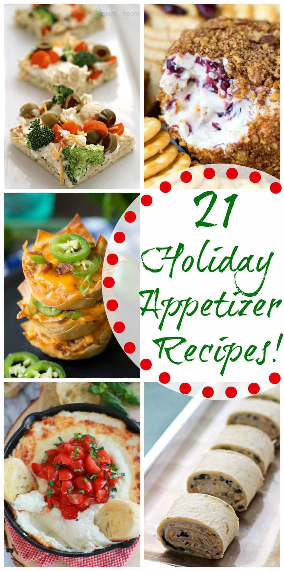 Christmas Party Appetizers Recipes
 21 Holiday Appetizer Recipes Giveaway Julie s Eats