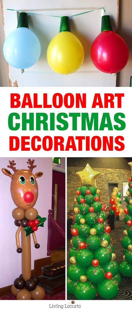 Christmas Party Decorations DIY
 Christmas Balloon Art