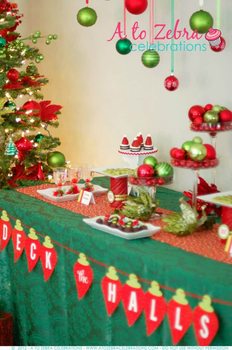 Christmas Party Decorations DIY
 Easy Christmas Party Ideas