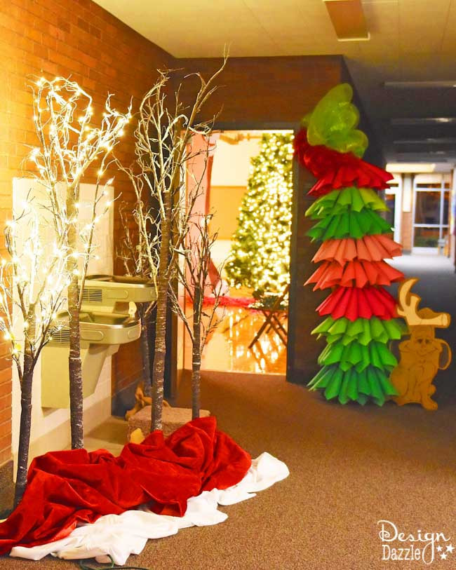 Christmas Party Decorations DIY
 Church Christmas Party Idea DIY Whoville Grinch Themed
