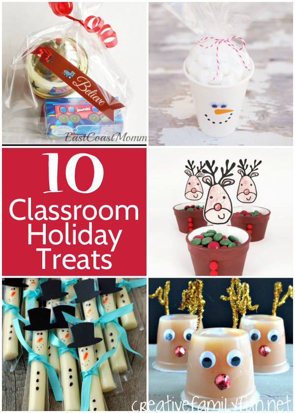 Christmas Party Ideas For Kindergarten Classes
 Classroom Treats for Holiday Parties Creative Family Fun