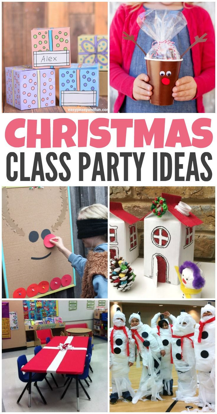 Christmas Party Ideas For Kindergarten Classes
 Christmas Class Party Ideas
