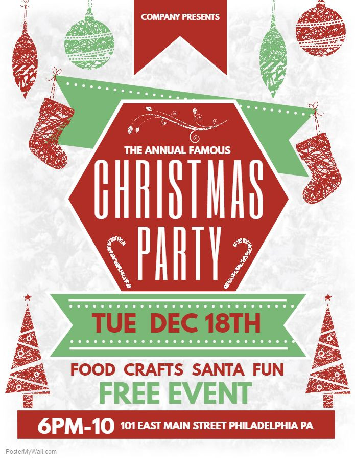 Christmas Party Posters Ideas
 40 best Christmas Poster Templates images on Pinterest