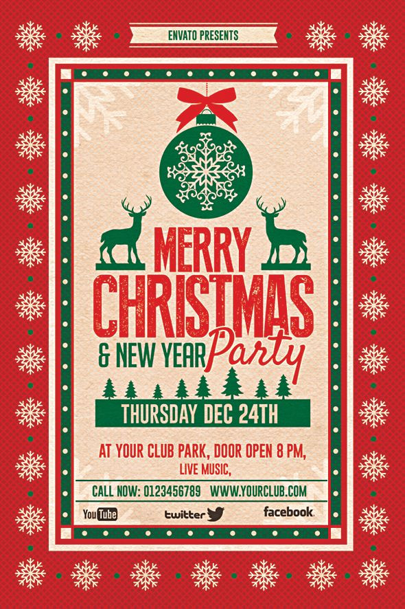 Christmas Party Posters Ideas
 87 best images about Work it Collateral ideas on