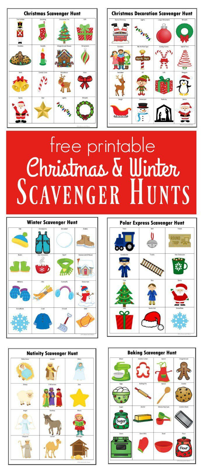 Christmas Party Scavenger Hunt Ideas
 The 25 best Christmas scavenger hunt ideas on Pinterest