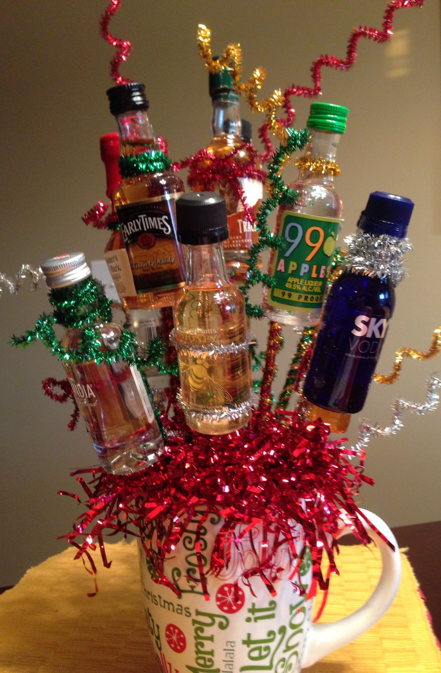 Christmas Party Theme Ideas For Adults
 Made this last night for Christmas t exchange for