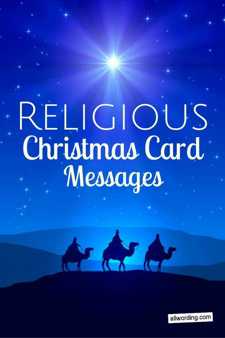 Christmas Quotes Christian
 25 Religious Christmas Card Messages AllWording