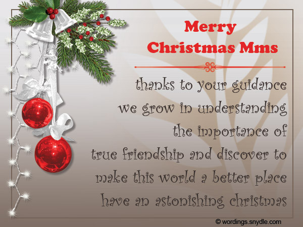 Christmas Quotes For Teachers
 Christmas Messages for Teachers – Wordings and Messages