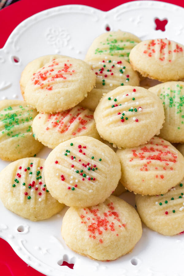 Christmas Shortbread Cookies Recipe
 Whipped Shortbread Cookies Just so Tasty