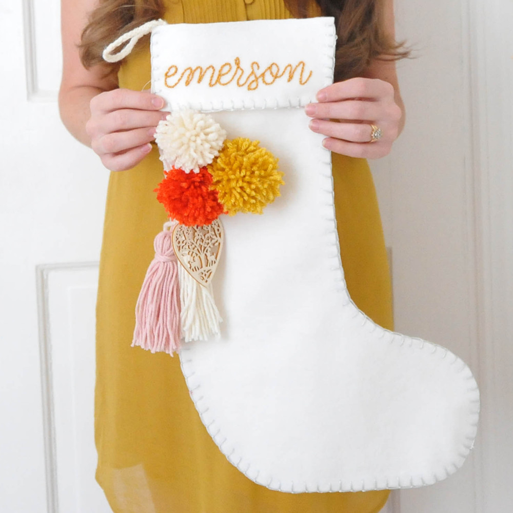 Christmas Stocking DIY
 a new bloom diy and craft projects home interiors