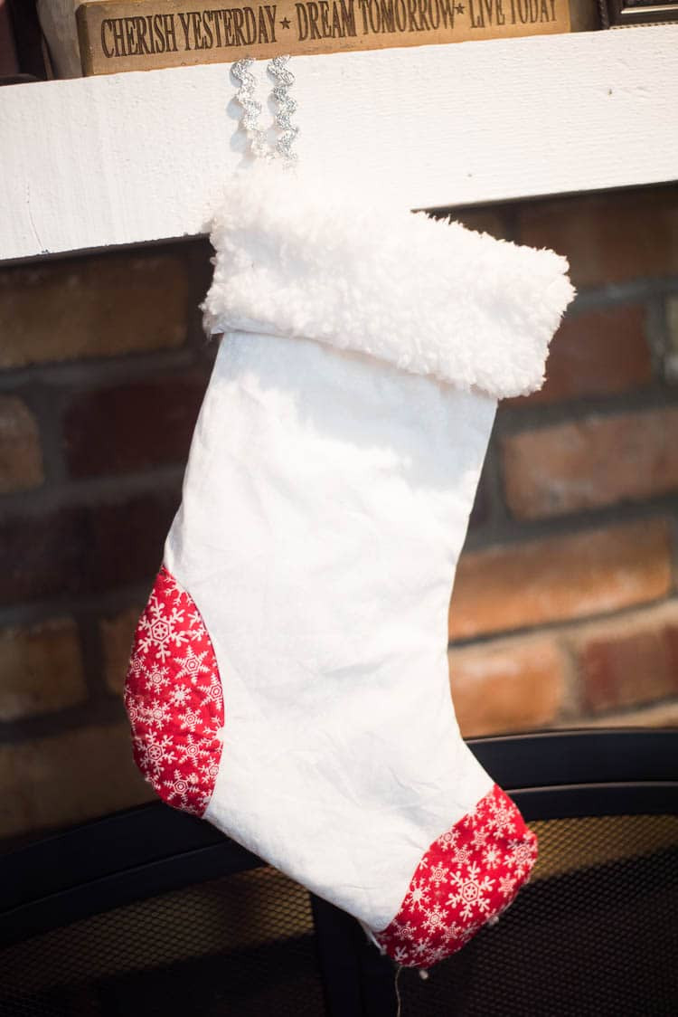 Christmas Stockings DIY
 EASY DIY Christmas Stocking Clarks Condensed
