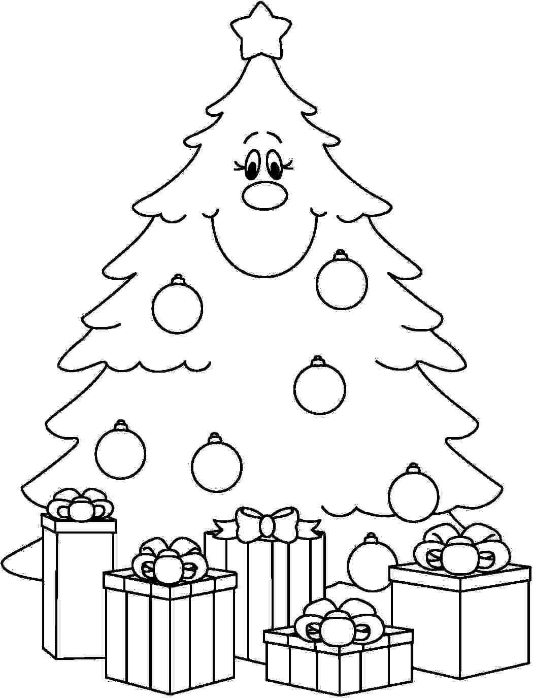 Christmas Tree Coloring Pages For Kids
 Under the Christmas Tree EIT Digital