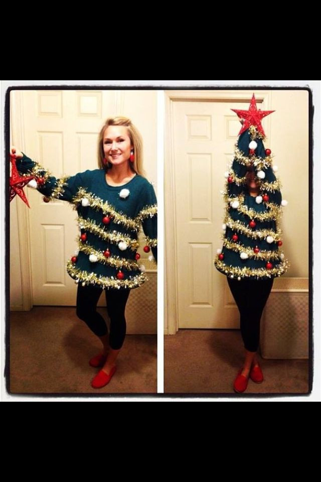 Christmas Tree Costume DIY
 Pin on holla days