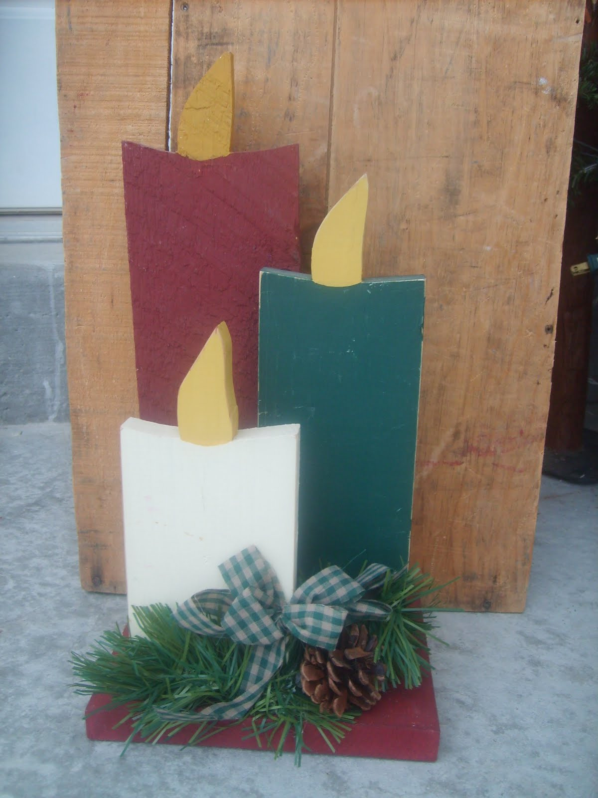 Christmas Wood Craft Ideas
 Craft Critters Wooden Candles