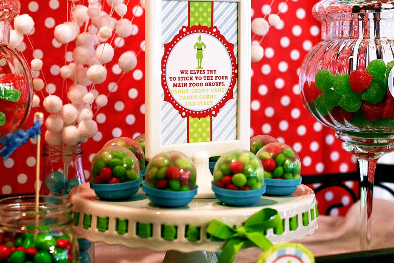 Christmas Work Party Ideas
 Buddy the Elf Themed Brunch Party by Deliciously Darling