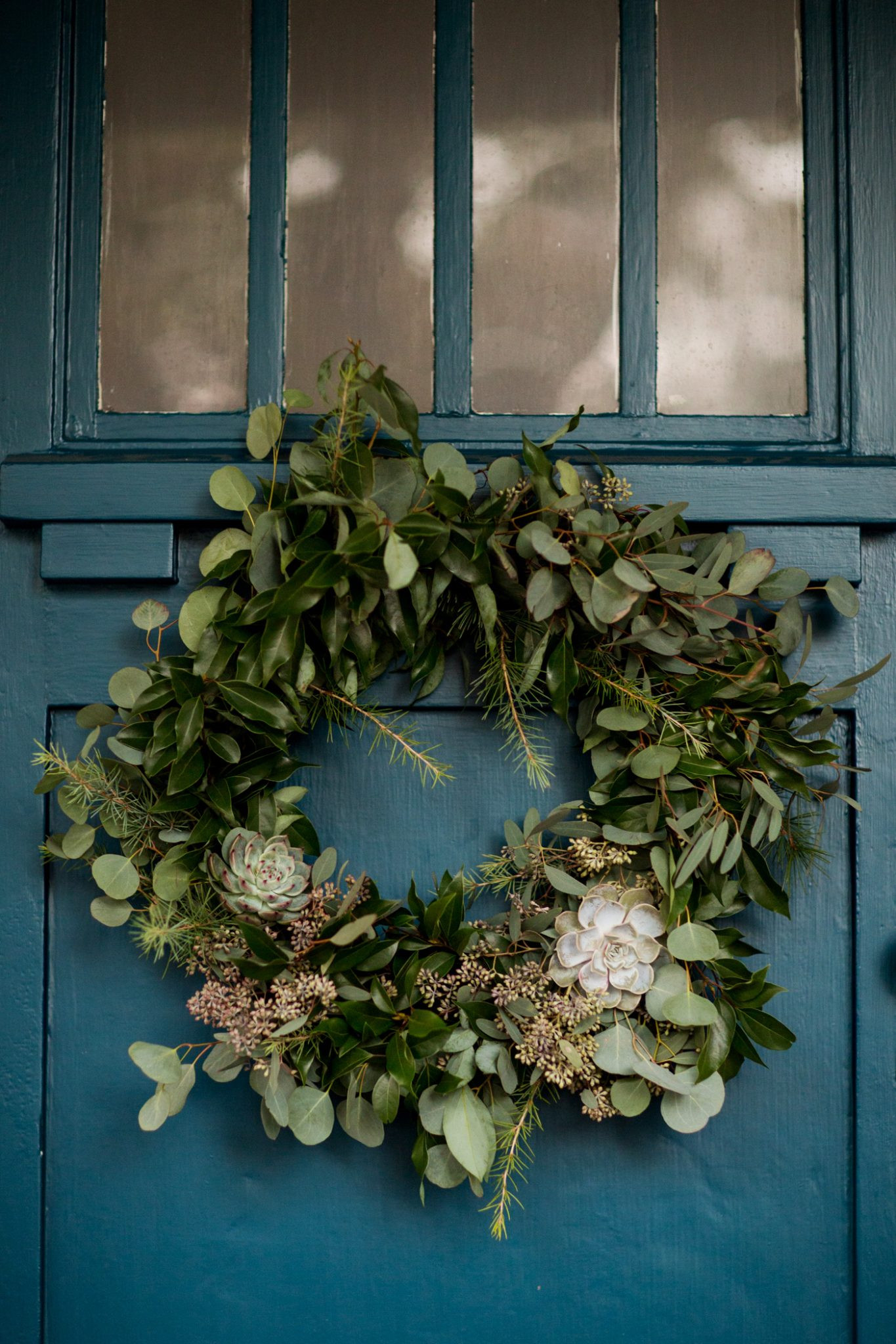 Christmas Wreath DIY
 DIY Eucalyptus Pine Christmas Wreath The Sweetest Occasion