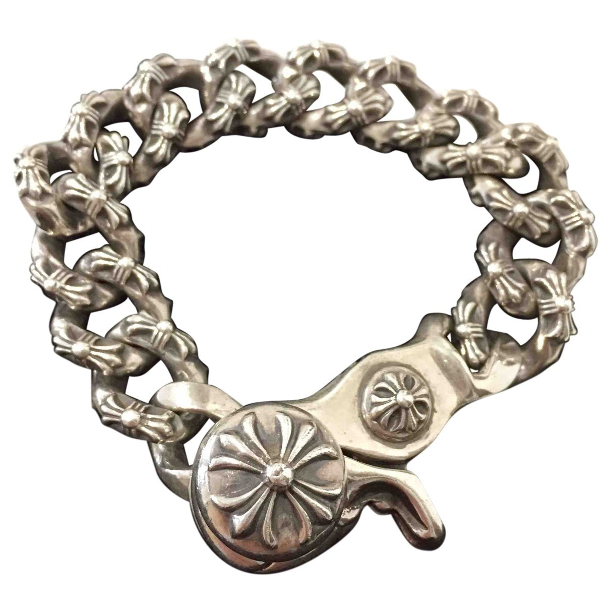 Chrome Hearts Bracelet
 Bracelet CHROME HEARTS argente en Argent Vestiaire