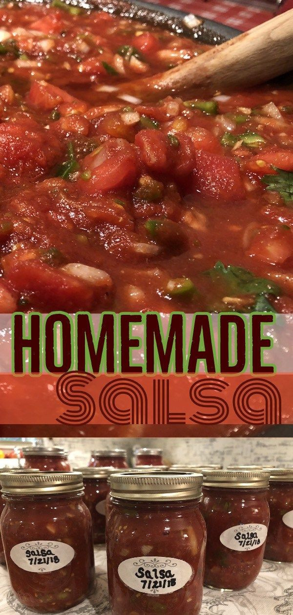 Chunky Salsa Recipe For Canning
 Homemade Salsa