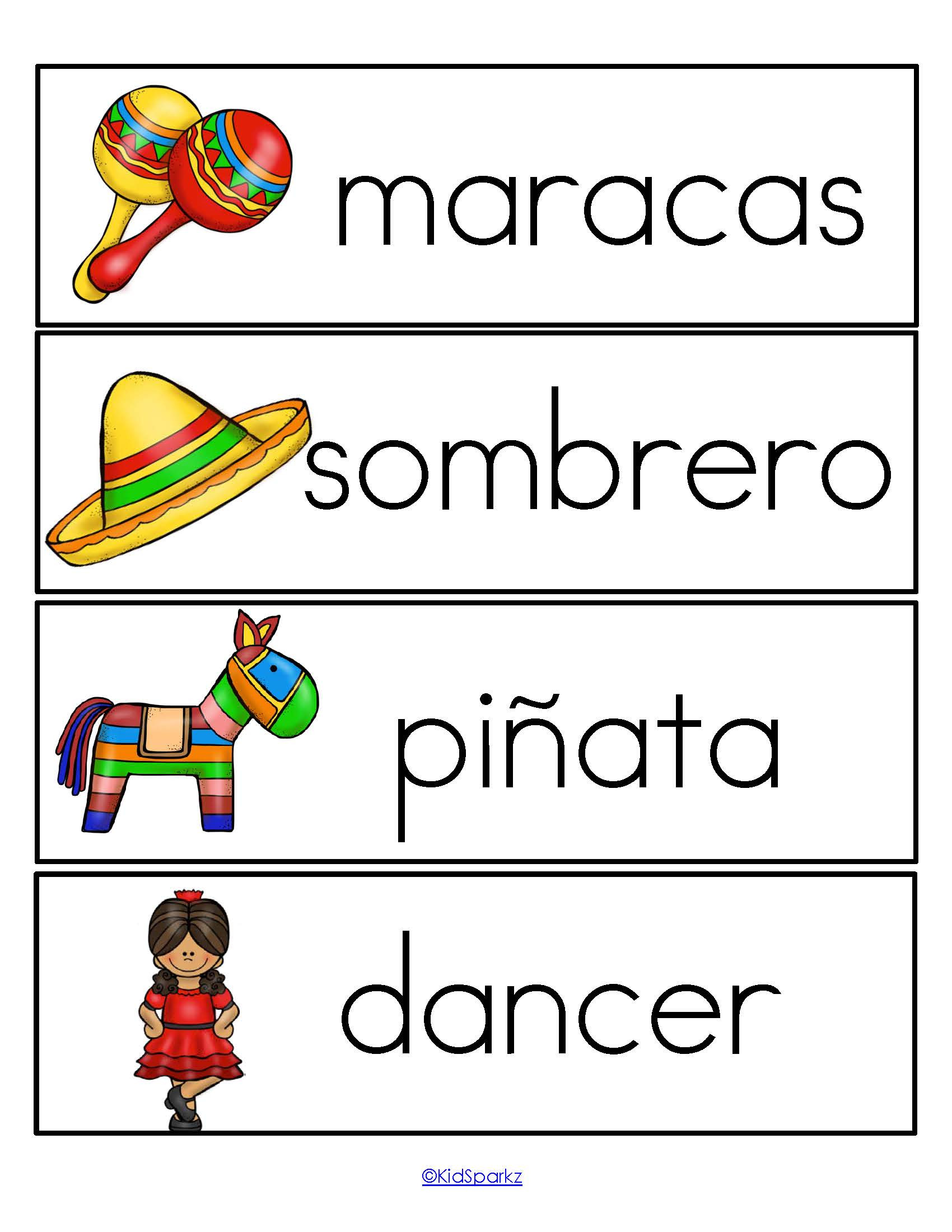 Cinco De Mayo Activities For Kindergarten
 Cinco de Mayo Theme Pack for Preschool