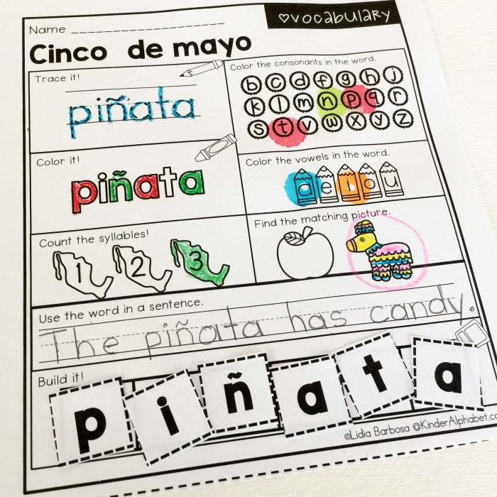 Cinco De Mayo Activities For Kindergarten
 Kinder Alphabet — Teacher Resources in English and Spanish