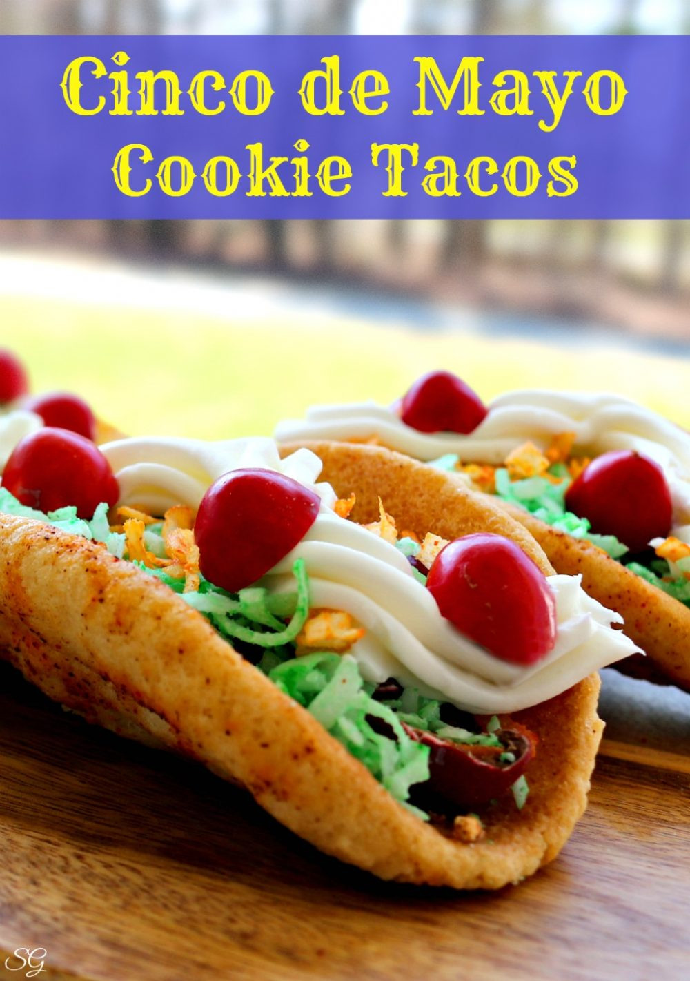 Cinco De Mayo Dessert
 Taco Cookies for Cinco de Mayo Scrappy Geek