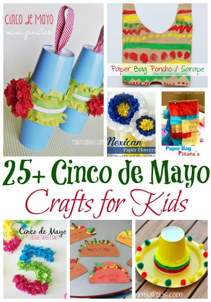 Cinco De Mayo Kid Craft Ideas
 Cinco de Mayo Crafts for Kids Round Up