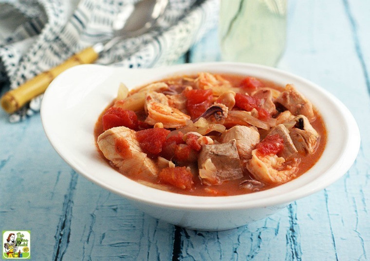 Cioppino Seafood Stew
 Easy Cioppino Seafood Stew