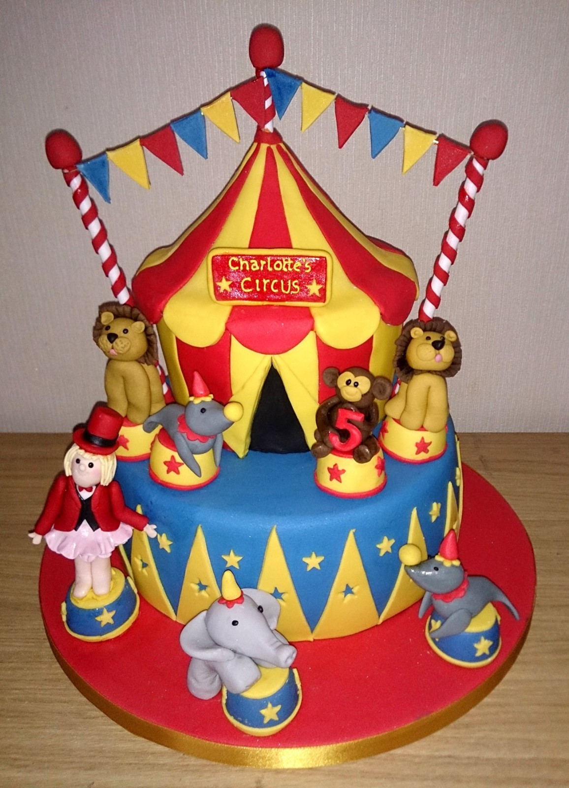 Circus Birthday Cakes
 Circus Time Susie s Cakes