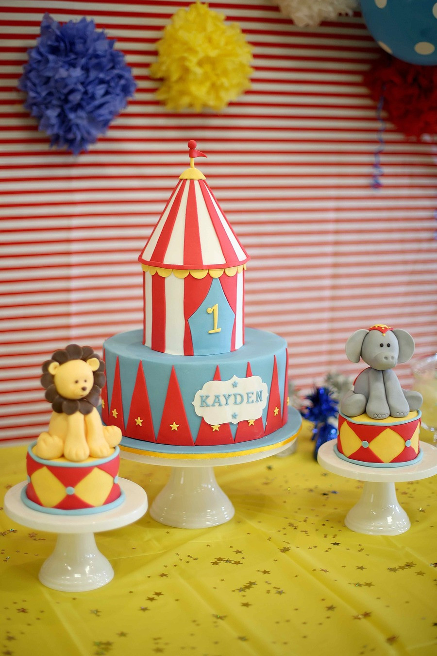 Circus Birthday Cakes
 Circus Cake CakeCentral