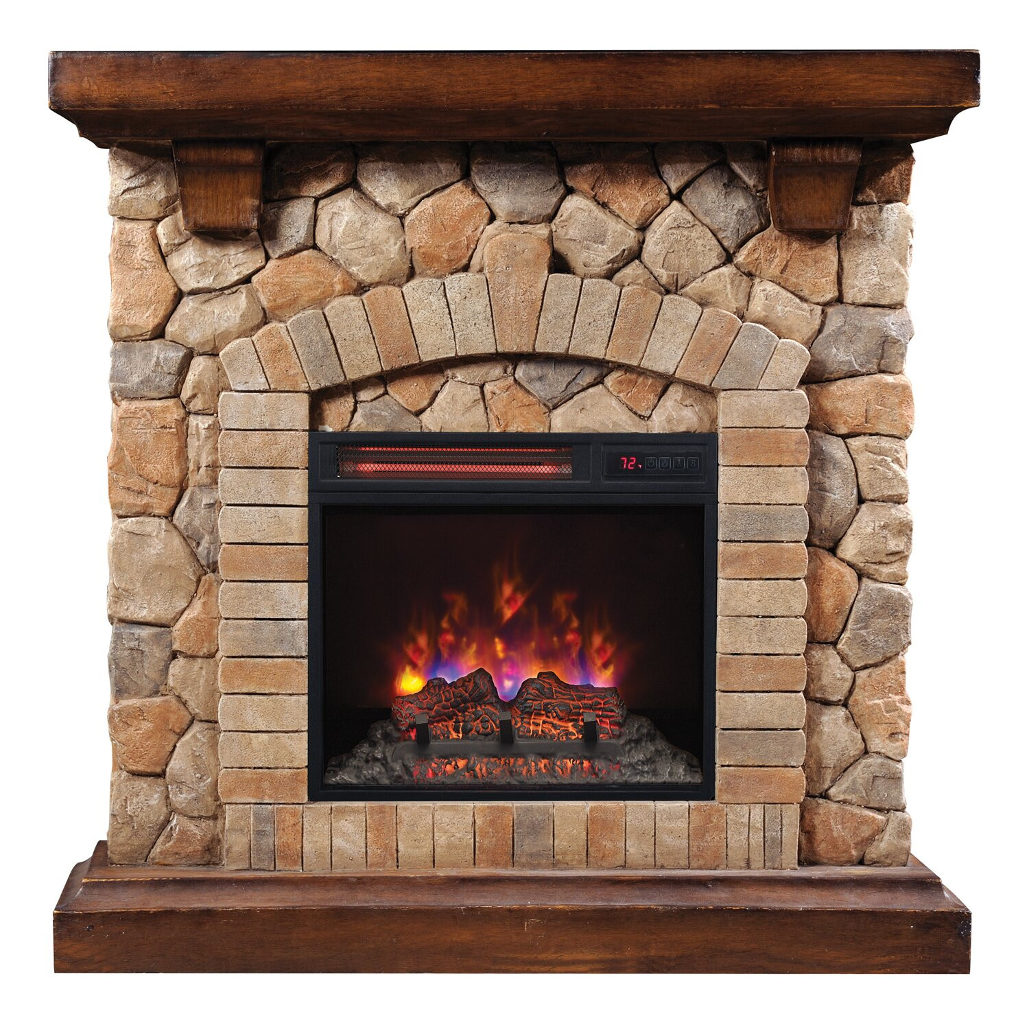 Classic Flame Electric Fireplace
 Classic Flame Tequesta Infrared Electric Fireplace