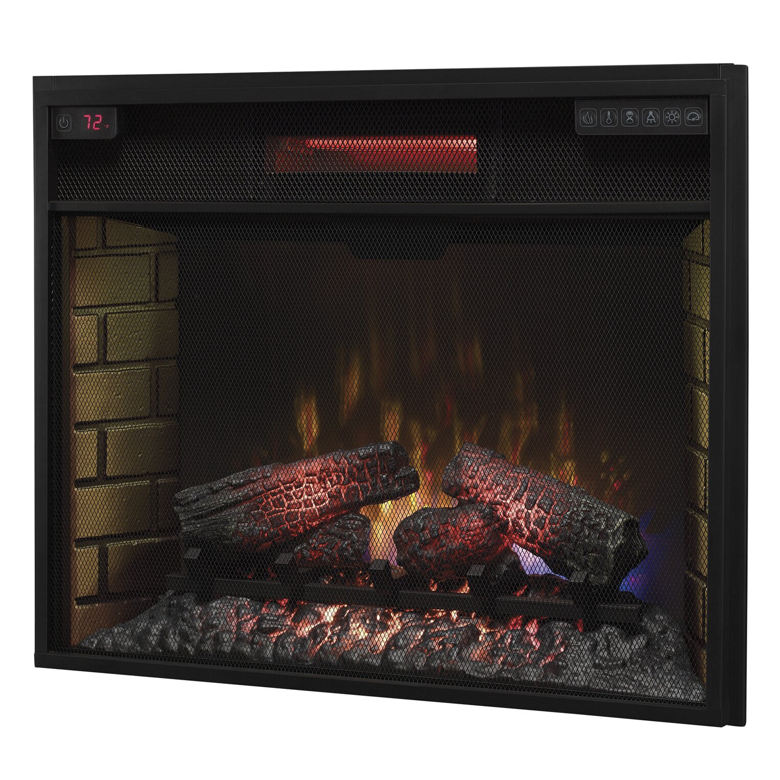 Classic Flame Electric Fireplace Insert
 Classic Flame Infrared Electric Fireplace Insert & Reviews