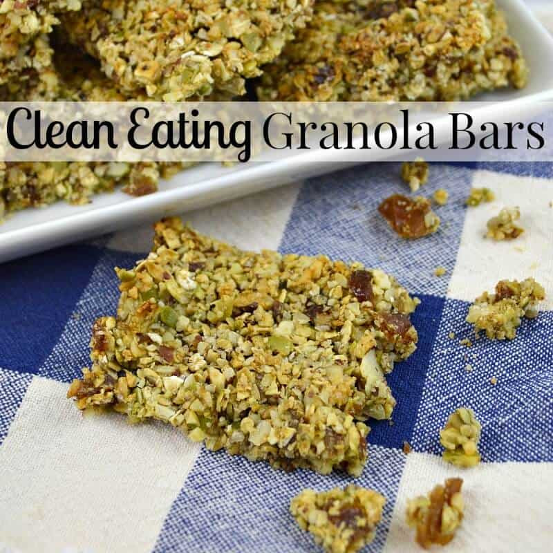 Clean Eating Granola
 Clean Eating Granola Bars Organized 31