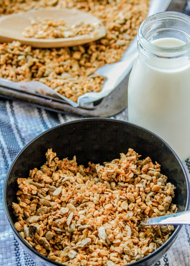Clean Eating Granola
 clean eating honey nut granola 7 Clean Eating with kids