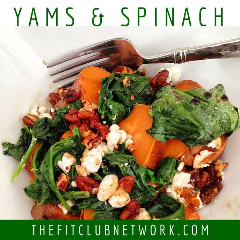 Clean Eating Recipes For Weight Loss
 CLEAN EATING RECIPES FOR WEIGHT LOSS Yams & Spinach