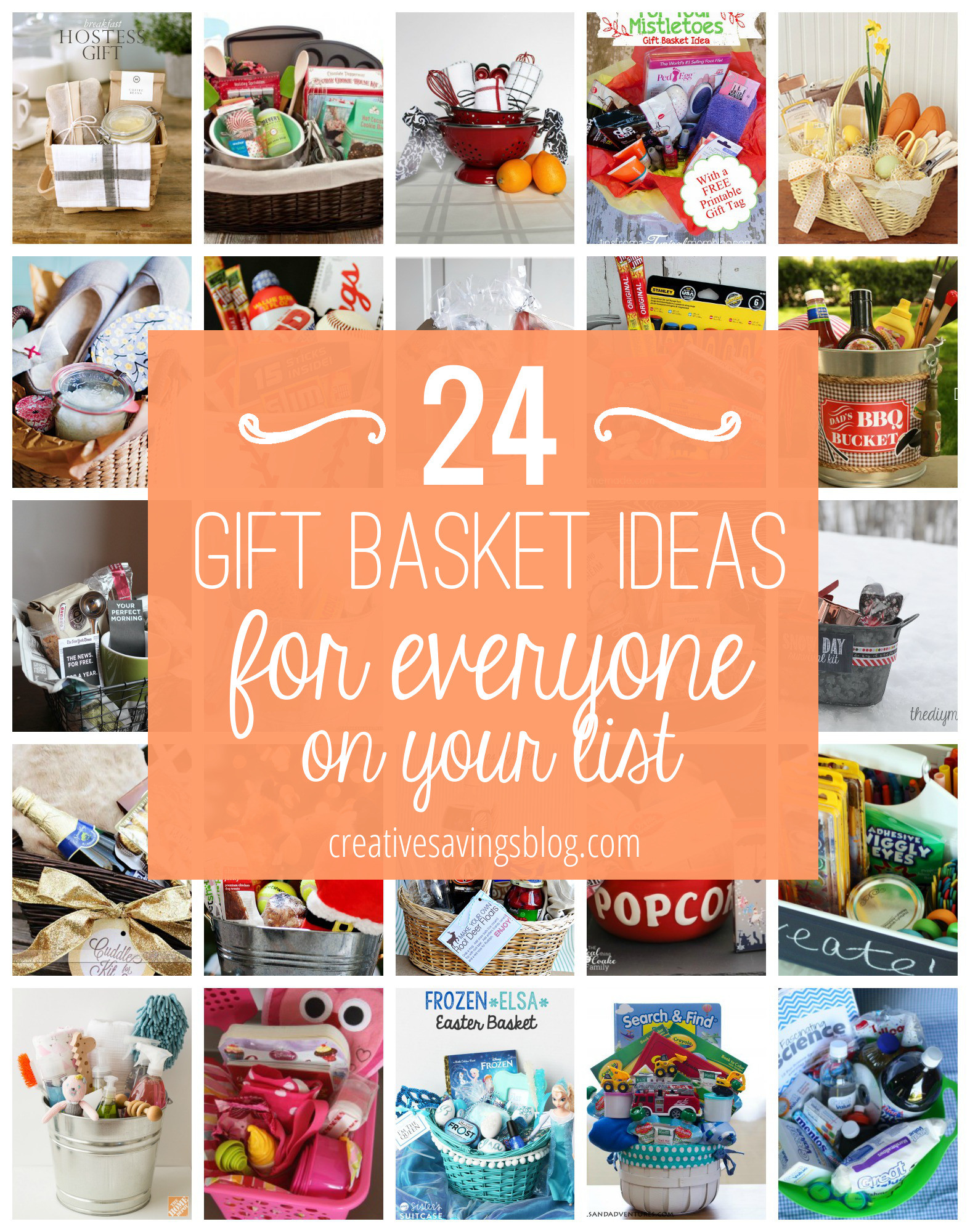 Clever Gift Basket Theme Ideas
 DIY Gift Basket Ideas for Everyone on Your List