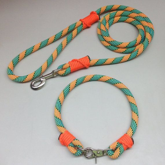 Climbing Rope Dog Leash DIY
 DIY Climbing rope dog leash 550 paracord whipped by