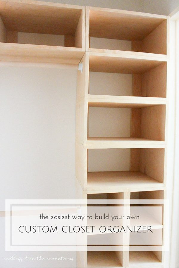 Closet Organizers DIY
 20 Amazing DIY Wood Projects