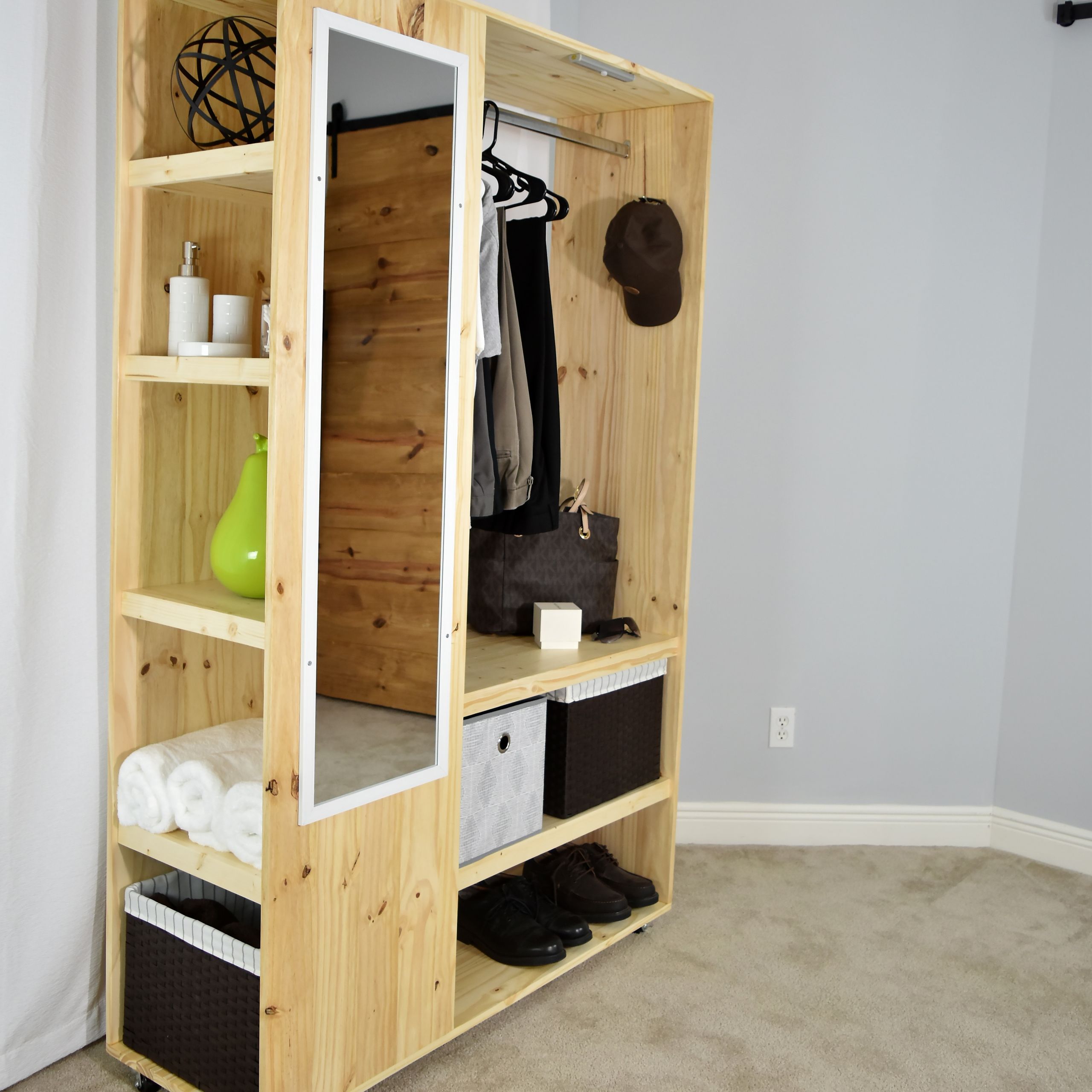 Closet Organizers DIY
 DIY PORTABLE CLOSET Organizer PDF Plan · DIY Creators