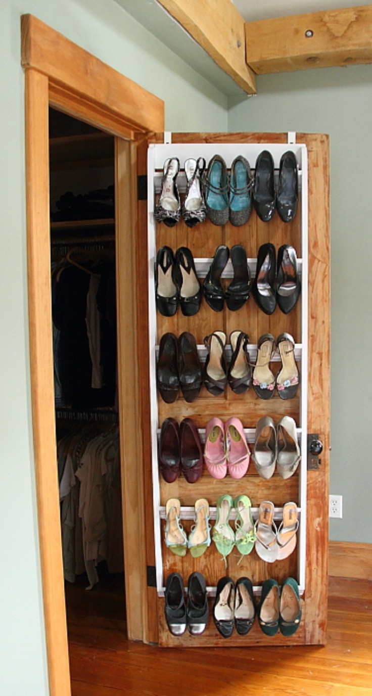 Closet Shoe Rack DIY
 7 DIY Shoe Storage