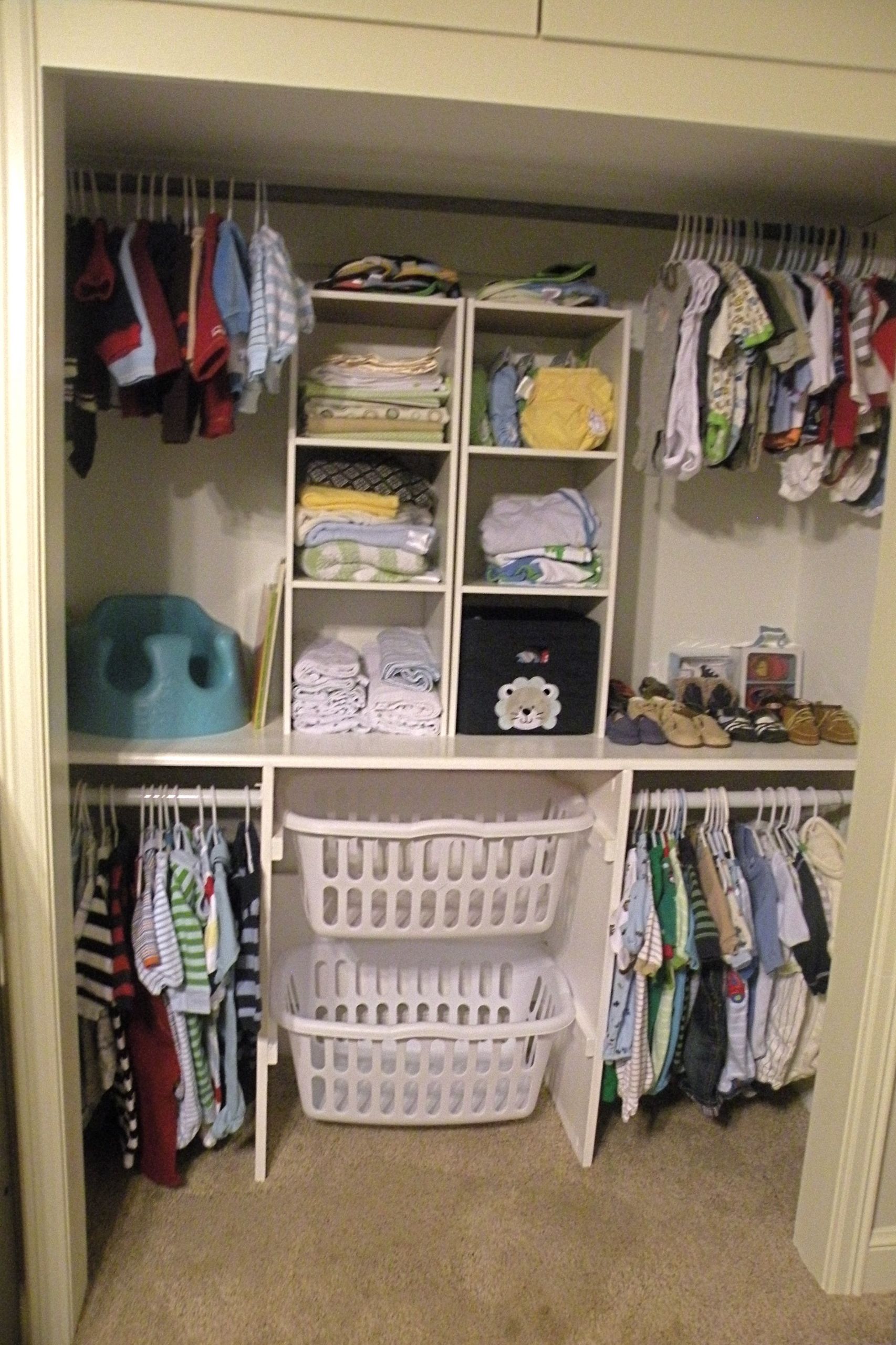 Clothes Organizer DIY
 Baby Closet How to