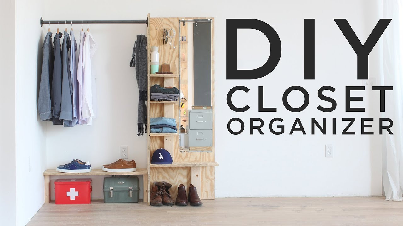 Clothes Organizer DIY
 DIY Closet Organizer