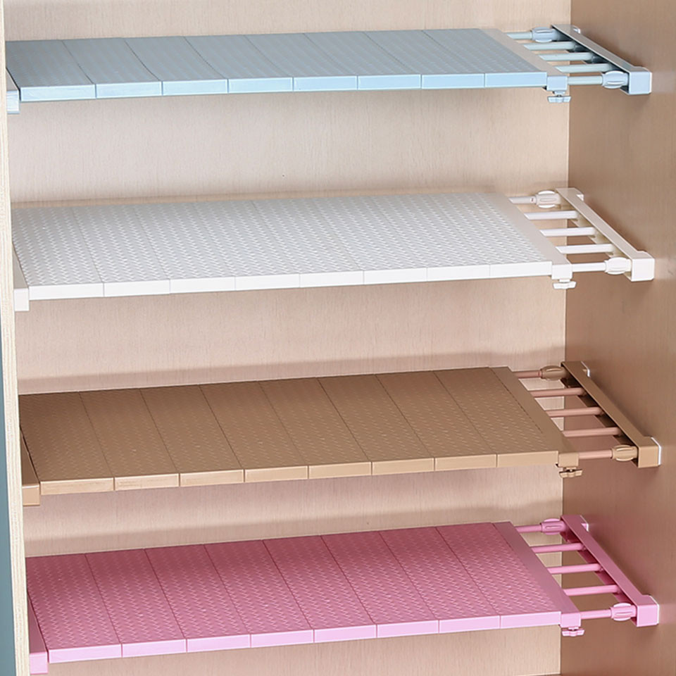 Clothes Organizer DIY
 Adjustable Closet Organizer Storage Shelf Wall Mounted DIY