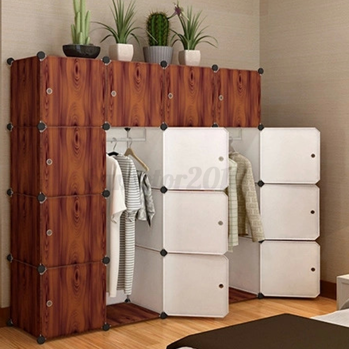 Clothes Organizer DIY
 DIY 9 Cube Portable Closet Storage Organizer Clothes