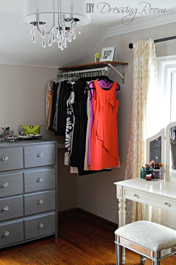 Clothes Organizer DIY
 Low Cost DIY Closet for The Clothes Storage Amazing DIY