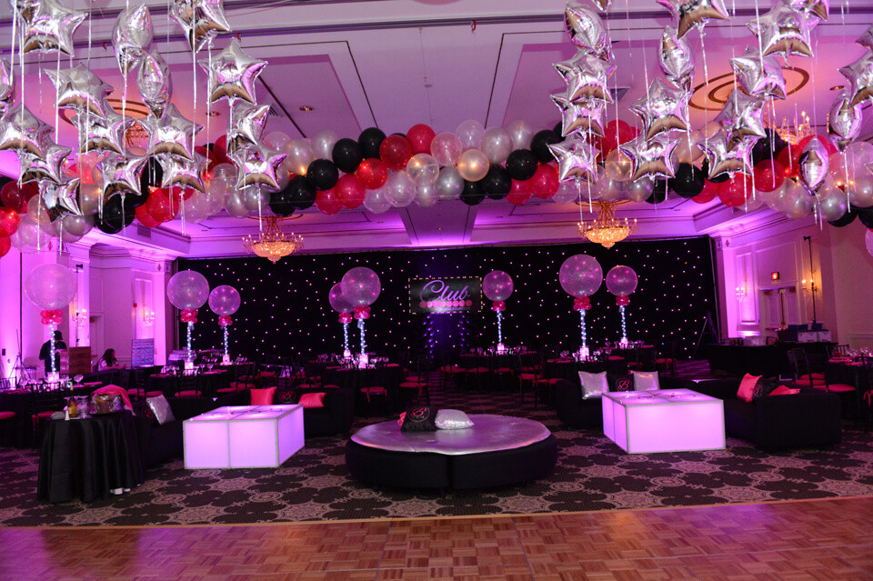 Club Decoration Ideas
 Balloon Canopy · Party & Event Decor · Balloon Artistry
