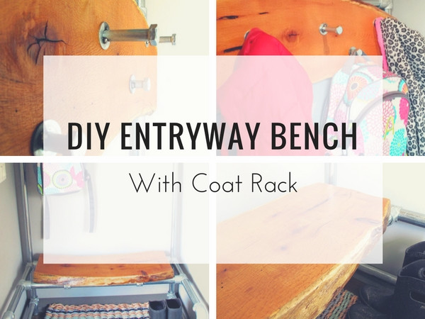 Coat Rack Bench DIY
 DIY Entryway Bench with Coat Rack Projects Simplified