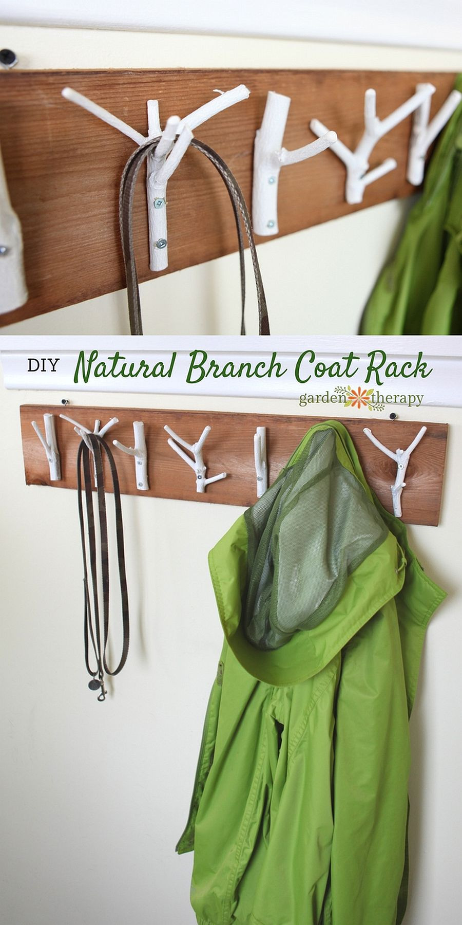 Coat Rack DIY
 15 DIY Coat Rack Ideas that are Easy and Fun